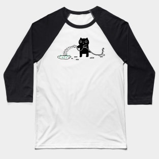 The Watering Cat Baseball T-Shirt